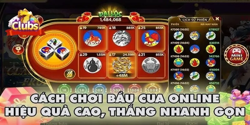 Thông tin luật chơi bầu cua tại 7CLUB